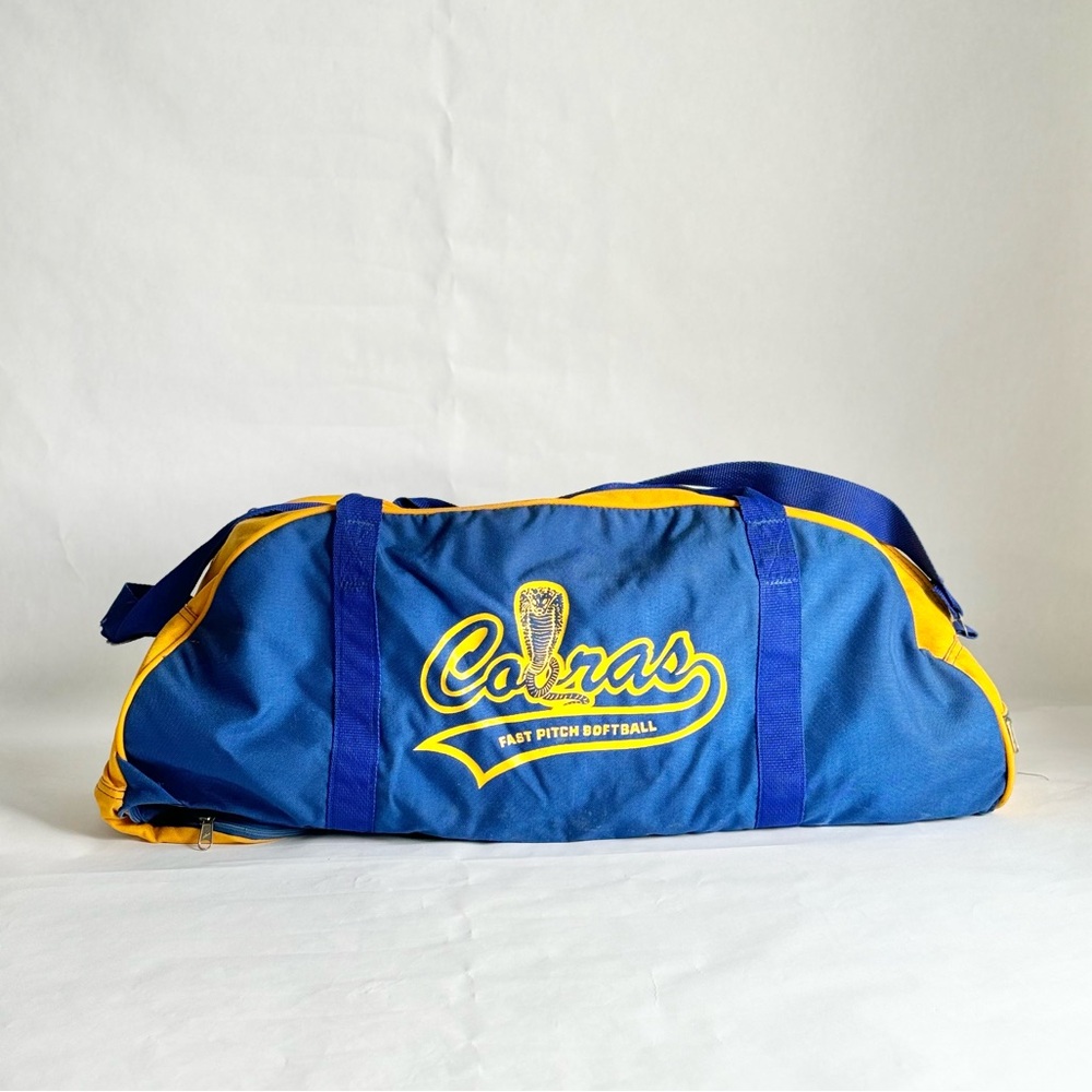 Vintage Bag Duffle Cobras Softball